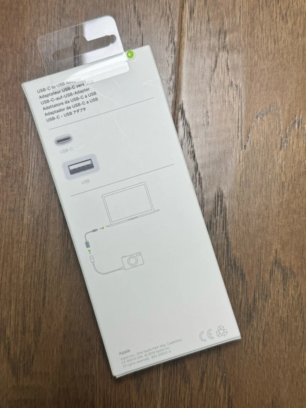 NEW! Apple USB-C to USB-A Adapter - White